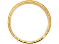 22ct Gold Wedding Ring with Celtic Motif