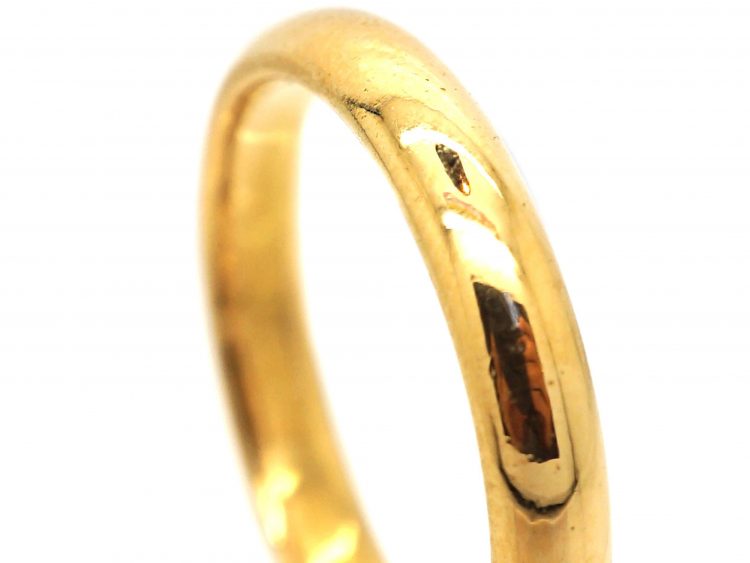 22ct Gold Wedding Ring Assayed in 1939
