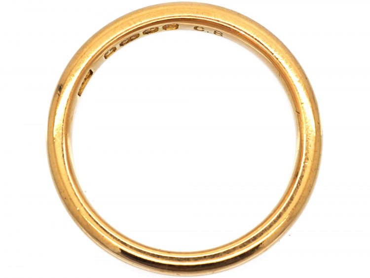 22ct Gold Wedding Ring Assayed in 1931