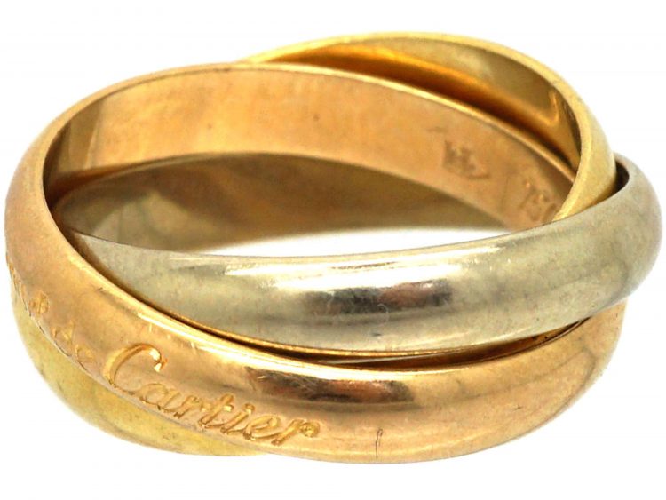 Le Must de Cartier 18ct Gold Russian Wedding Ring