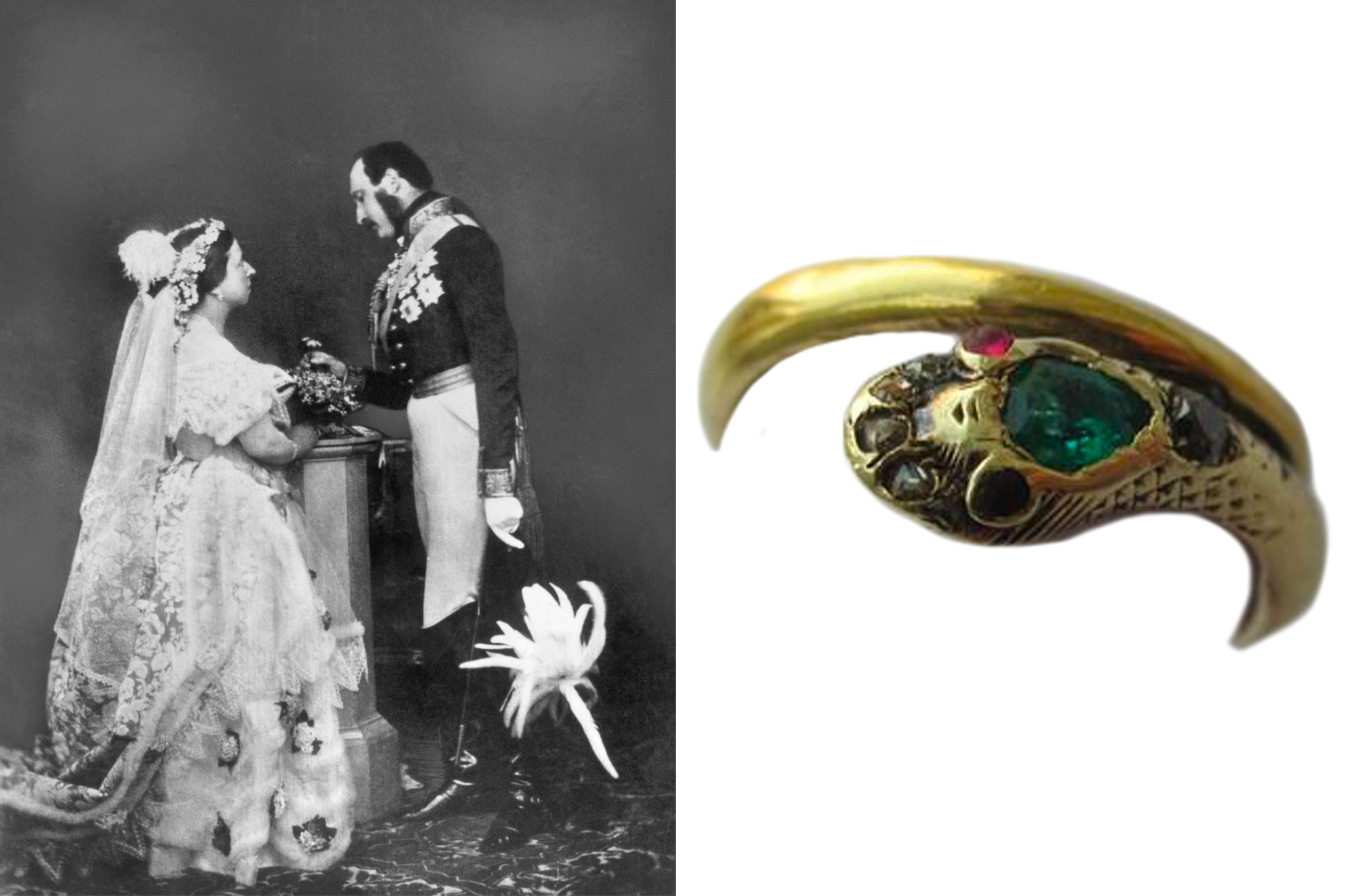 Queen Victoria's snake ring