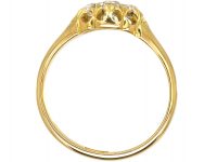 Victorian 18ct Gold and Diamond Cluster Ring