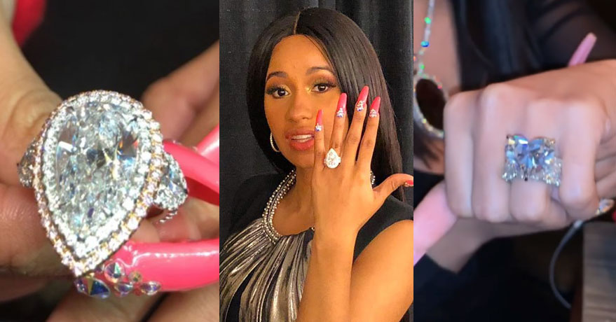 The Year of Smallish Celebrity Engagement Rings