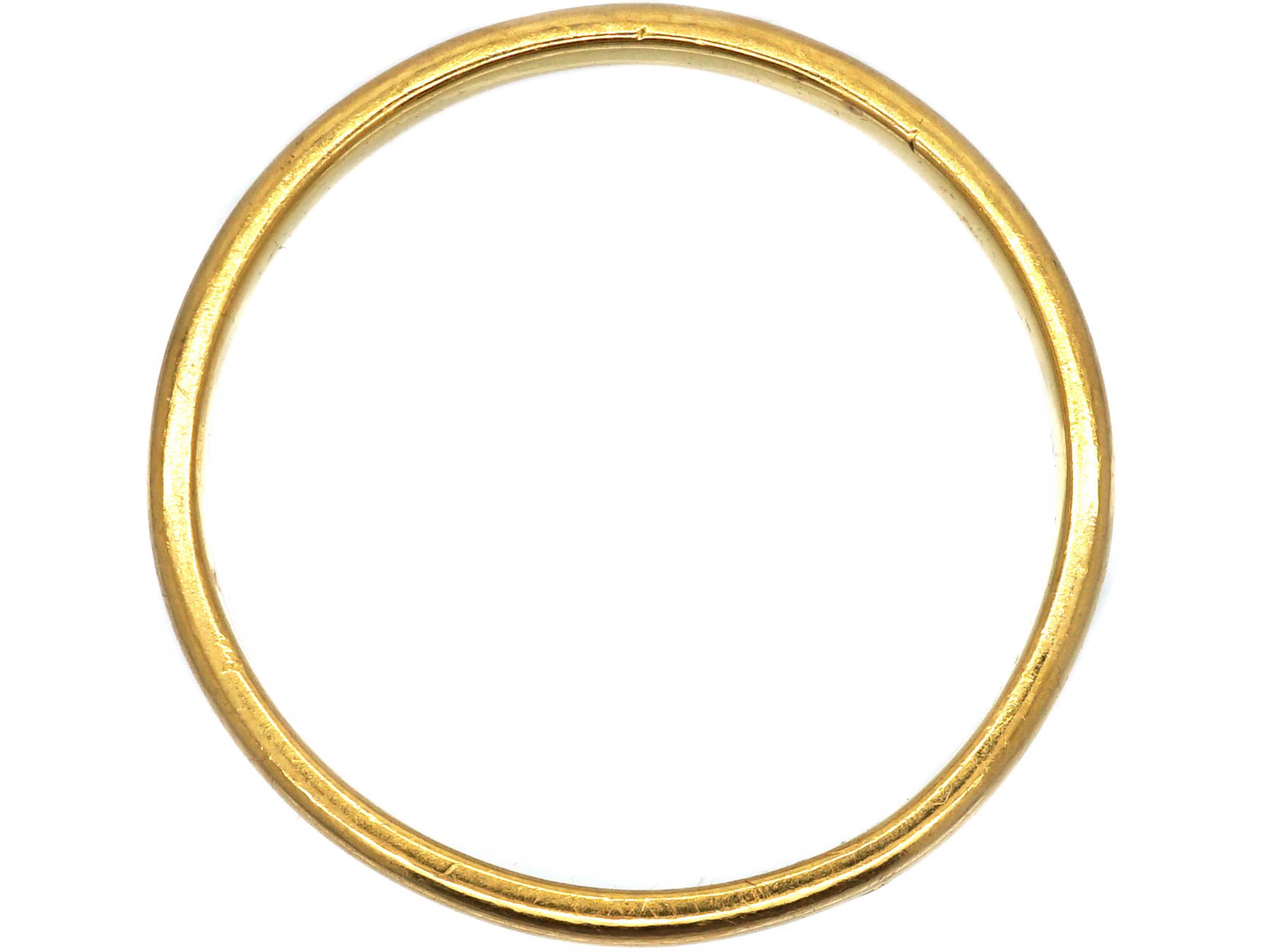 22ct Gold Narrow Wedding Ring by Charles Green & Sons (299S) | The ...