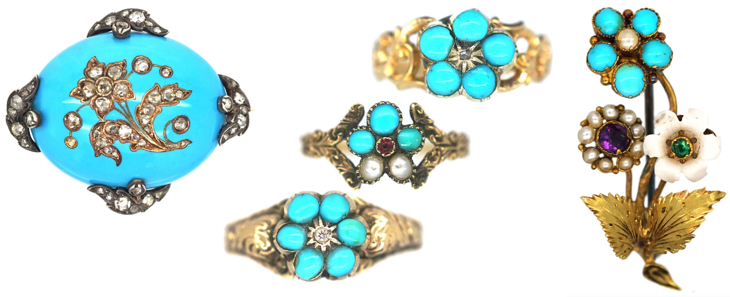 Forget Me Not rings