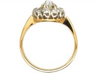 Late Victorian 18ct Gold, Diamond Cluster Ring