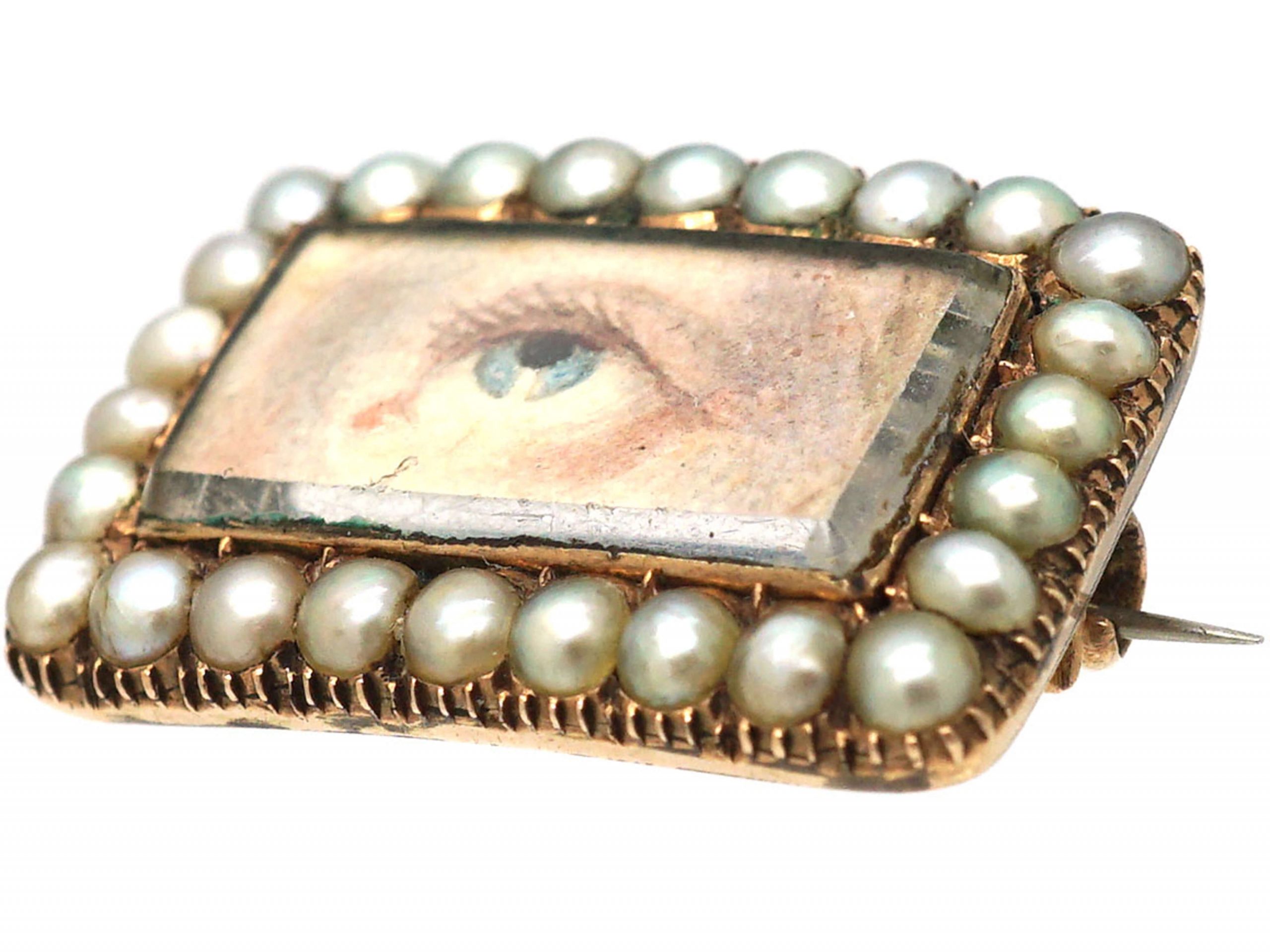 Georgian sale eye jewelry