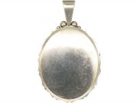 Victorian Silver & Two Colour Gold Overlay Locket