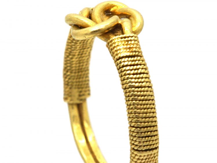 Regency 18ct Gold Fede Ring