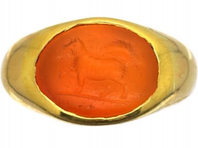 Roman Intaglio of Melitan Ring
