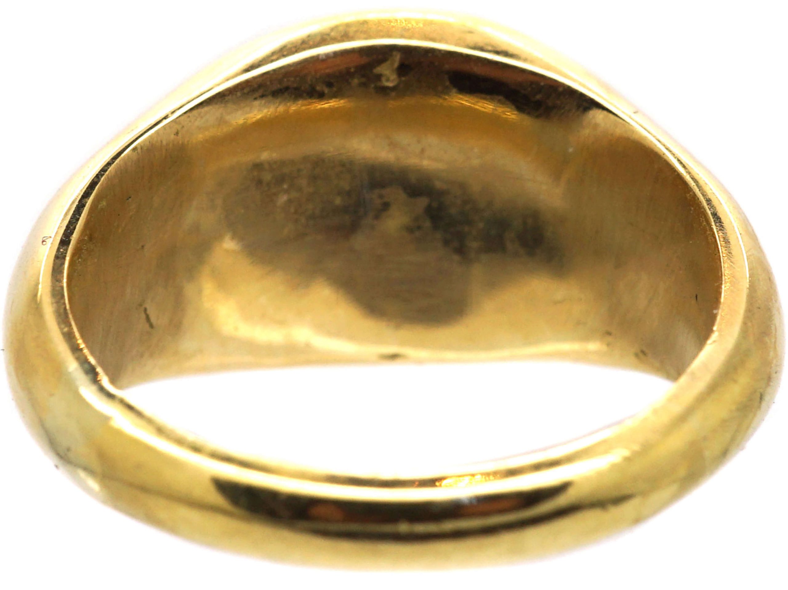 Victorian 22ct Gold Ring with a Roman Intaglio of a Melitan (696S ...