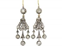 Regency Diamond Drop Earrings