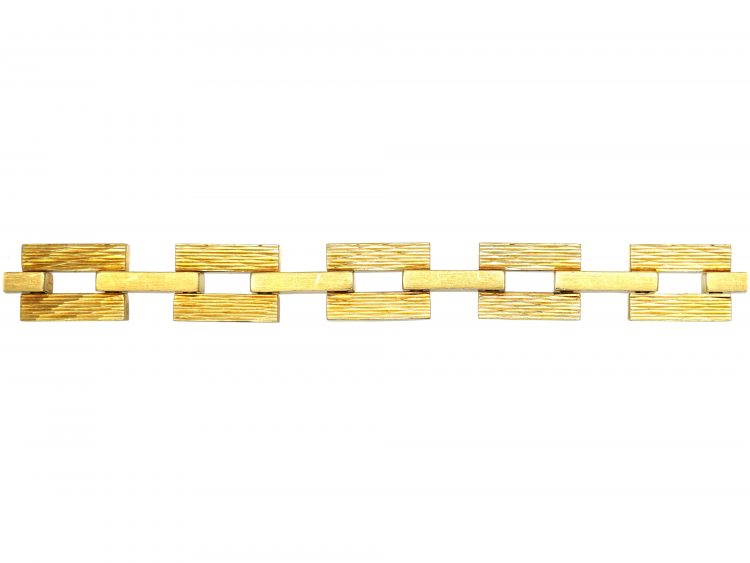 18ct Gold Bracelet in Original Garrards Case