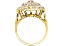 18ct Gold, Diamond Cluster Ring