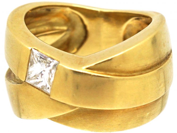 18ct Gold & Diamond Kit & Kaboodle Ring in Original Case by Boodle & Dunthorne