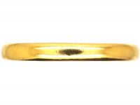 22ct Gold Wedding Ring by Charles Green & Sons made in 1933