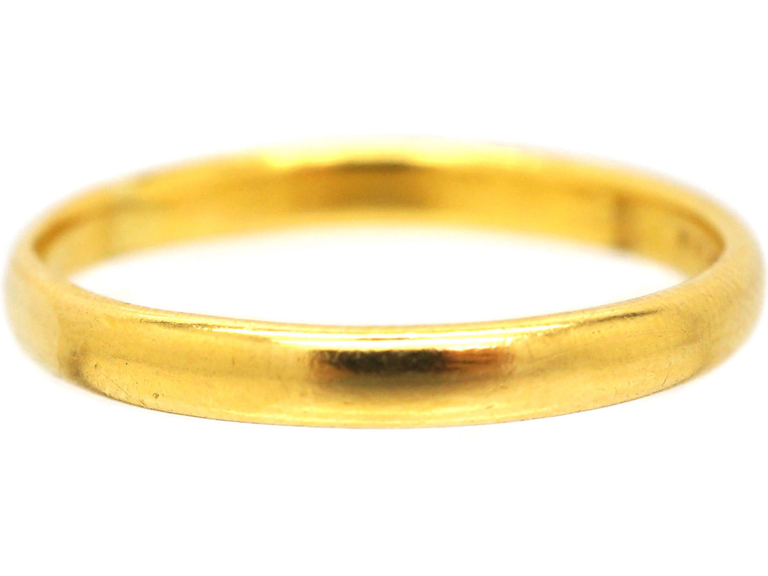 22ct Gold Wedding Ring by Charles Green & Sons made in 1933 (99T ...