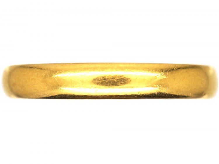 22ct Gold Wedding Ring made in 1930