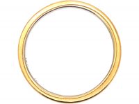 Retro 22ct Gold & Platinum Wedding Ring