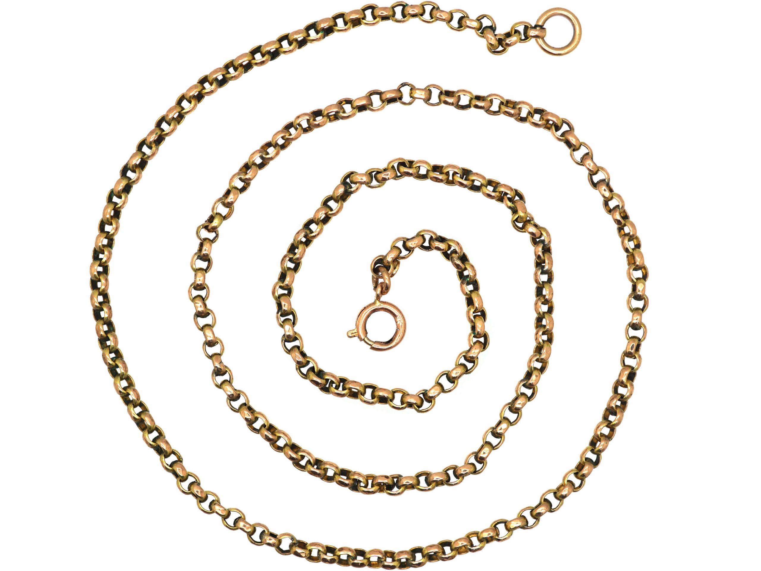 Victorian 9ct Gold Chain (194T) | The Antique Jewellery Company