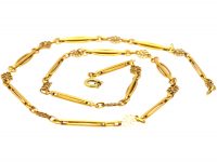 18ct Gold Belle Epoque Ornate Chain