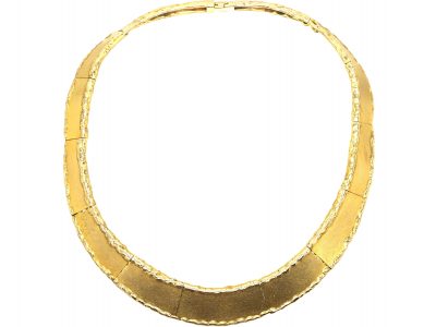 9ct Gold Collar By Alan Gard