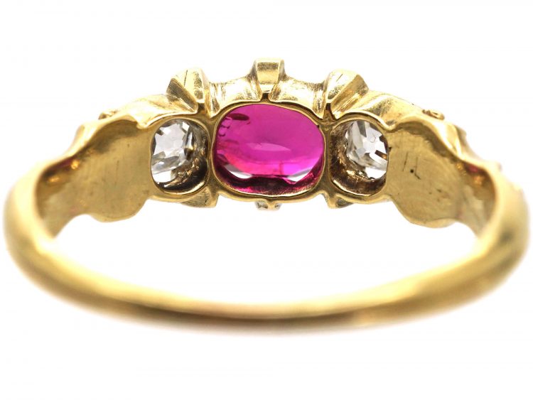 Regency 18ct Gold, Ruby & Diamond Ring