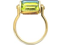 9ct Gold Swivel Harlequin Ring