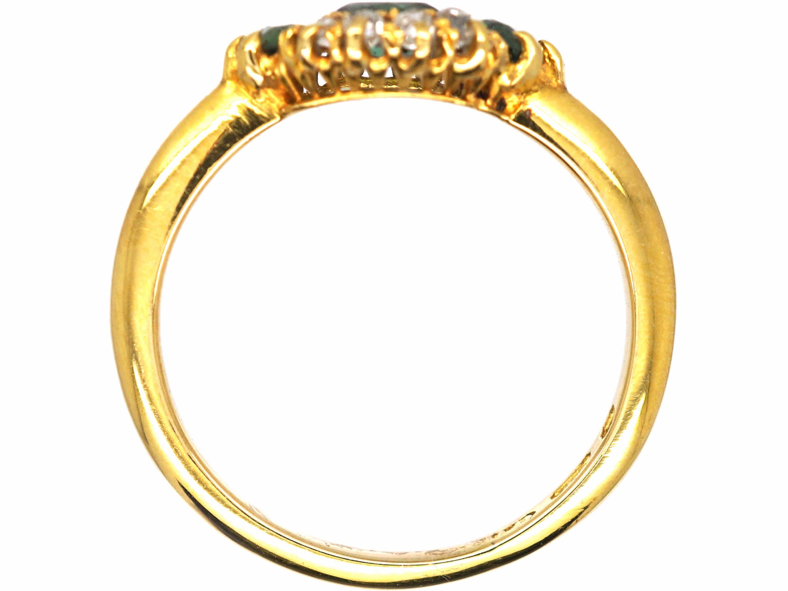 Anna Ring Green Tourmaline 9K