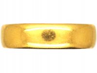 Victorian 22ct Gold Wide Wedding Ring