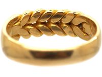 Edwardian 18ct Gold Keeper Illusion Ring