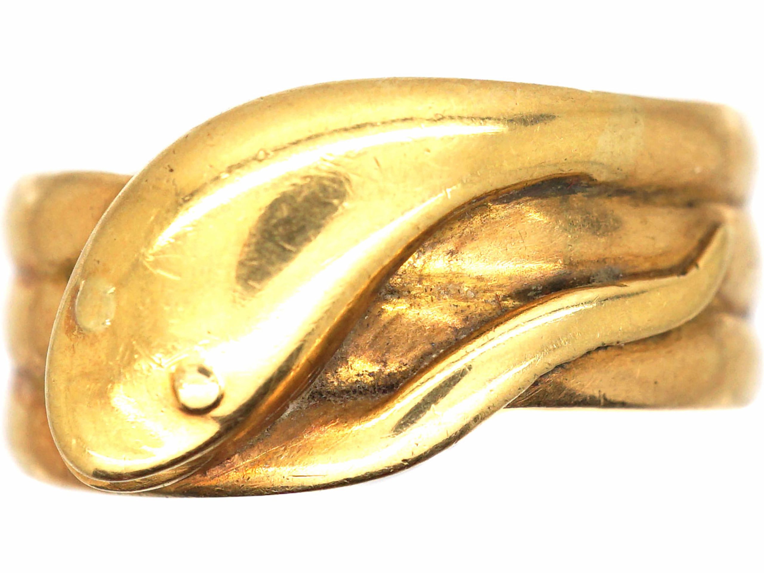 Snake Ring - Victorian symbol of eternal Love