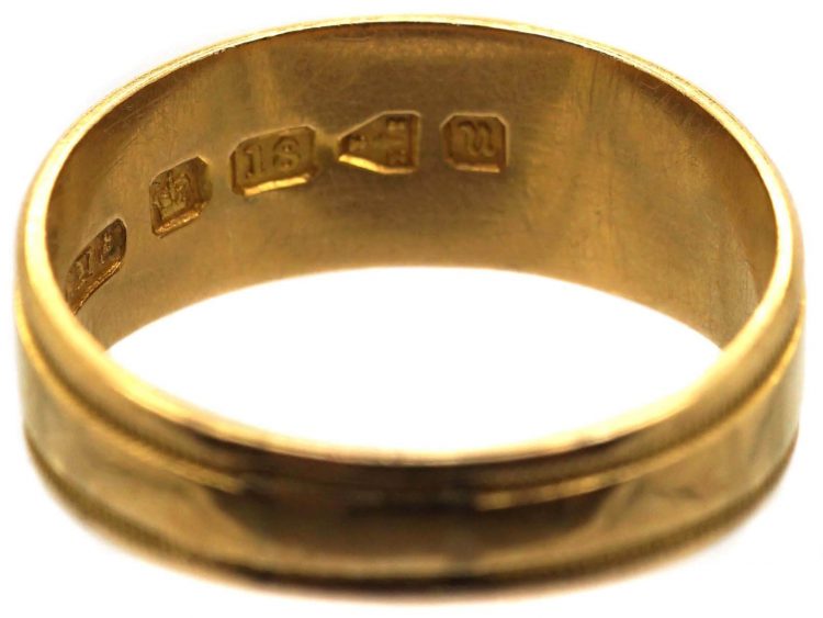 Victorian 18ct Three Colour Gold Mizpah Ring