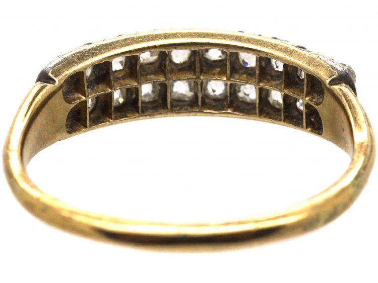 Regard Jewelry - 18K YG Stunning 7 Row Satin Gold Bracelet