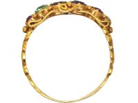 Regency 15ct Gold Acrostic Ring that Spells Regard