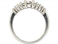 Platinum Nine Stone Baguette Diamond Ring