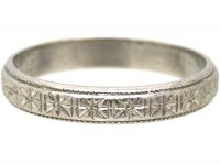 Platinum Wedding Ring by Charles Green & Sons