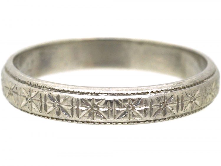 Platinum Wedding Ring by Charles Green & Sons