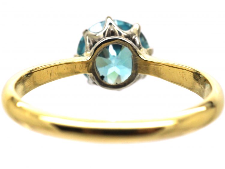 Early 20th Century 18ct Gold Ring set with a Zircon