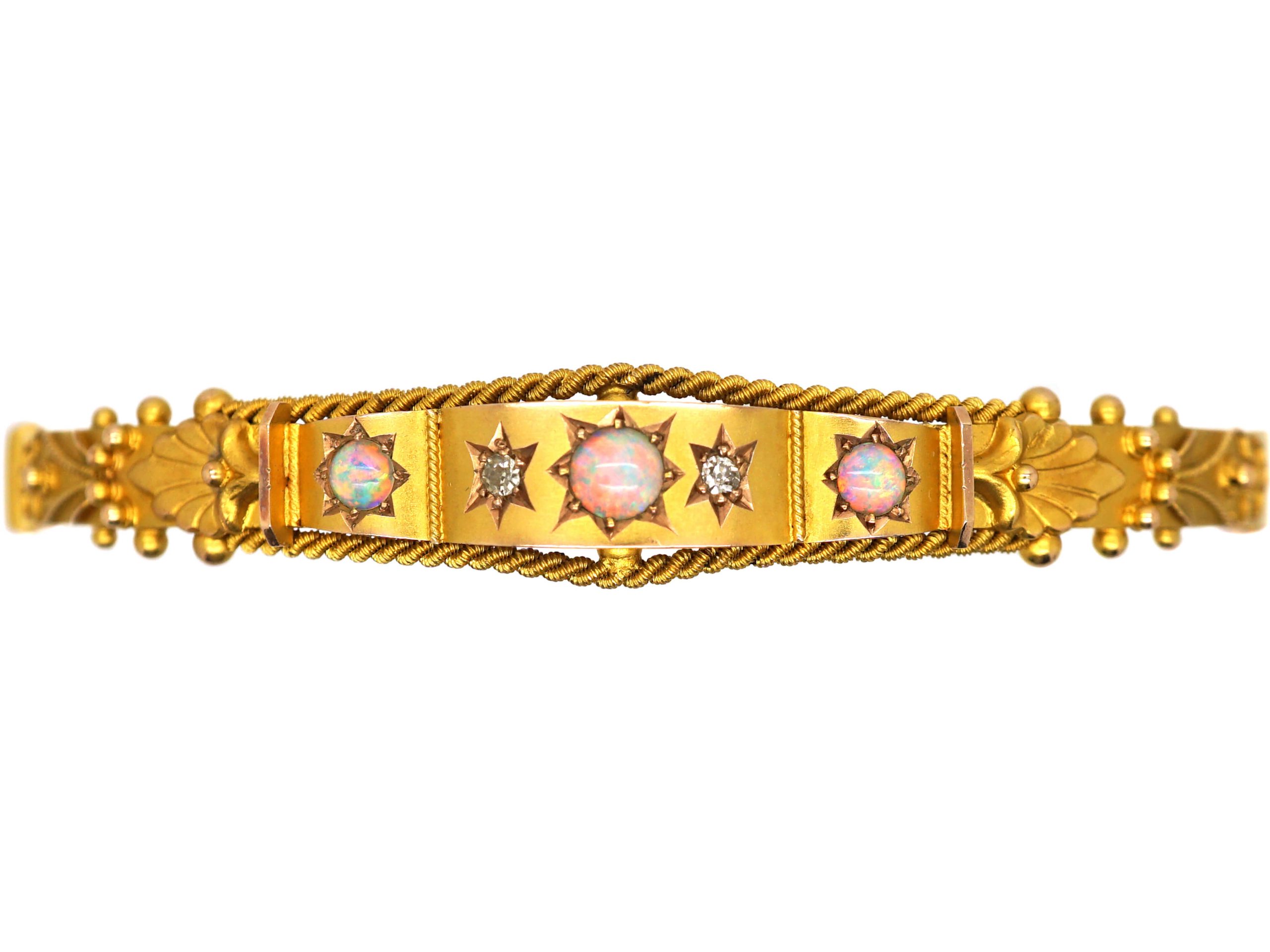 Buy Elegant One Diamond Gold Men's Bracelet - Brantashop