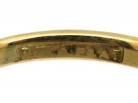 Early 20th Century 18ct Gold & Platinum, Opal & Diamond Three Stone Ring