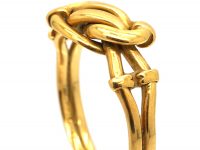 Edwardian 18ct Gold Lover's Knot Ring
