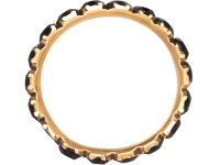 Georgian 9ct Gold Vauxhall Glass Eternity Ring