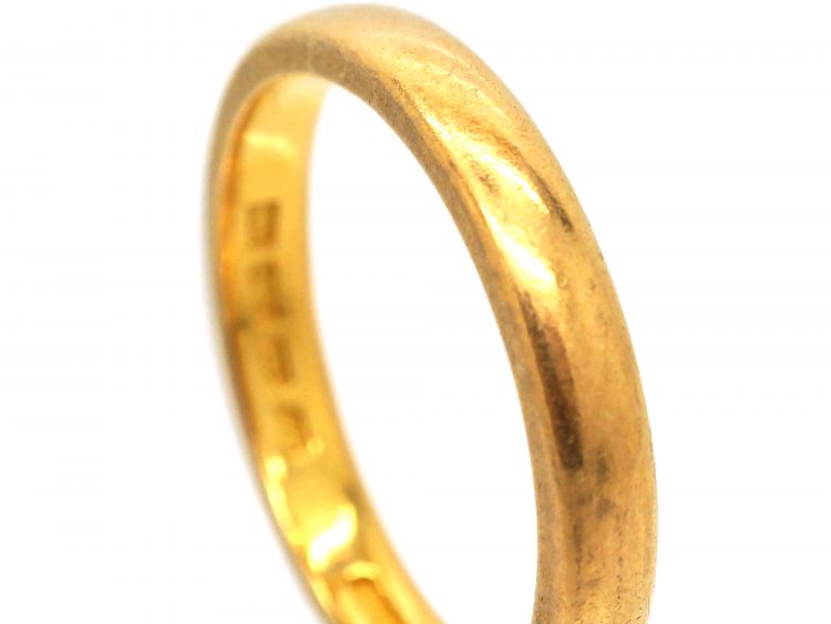 22ct Wedding Ring Assayed in 1921