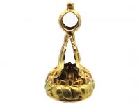 Regency Three Colour Gold Butterfly Seal With  a Citrine Base & the Name Mary