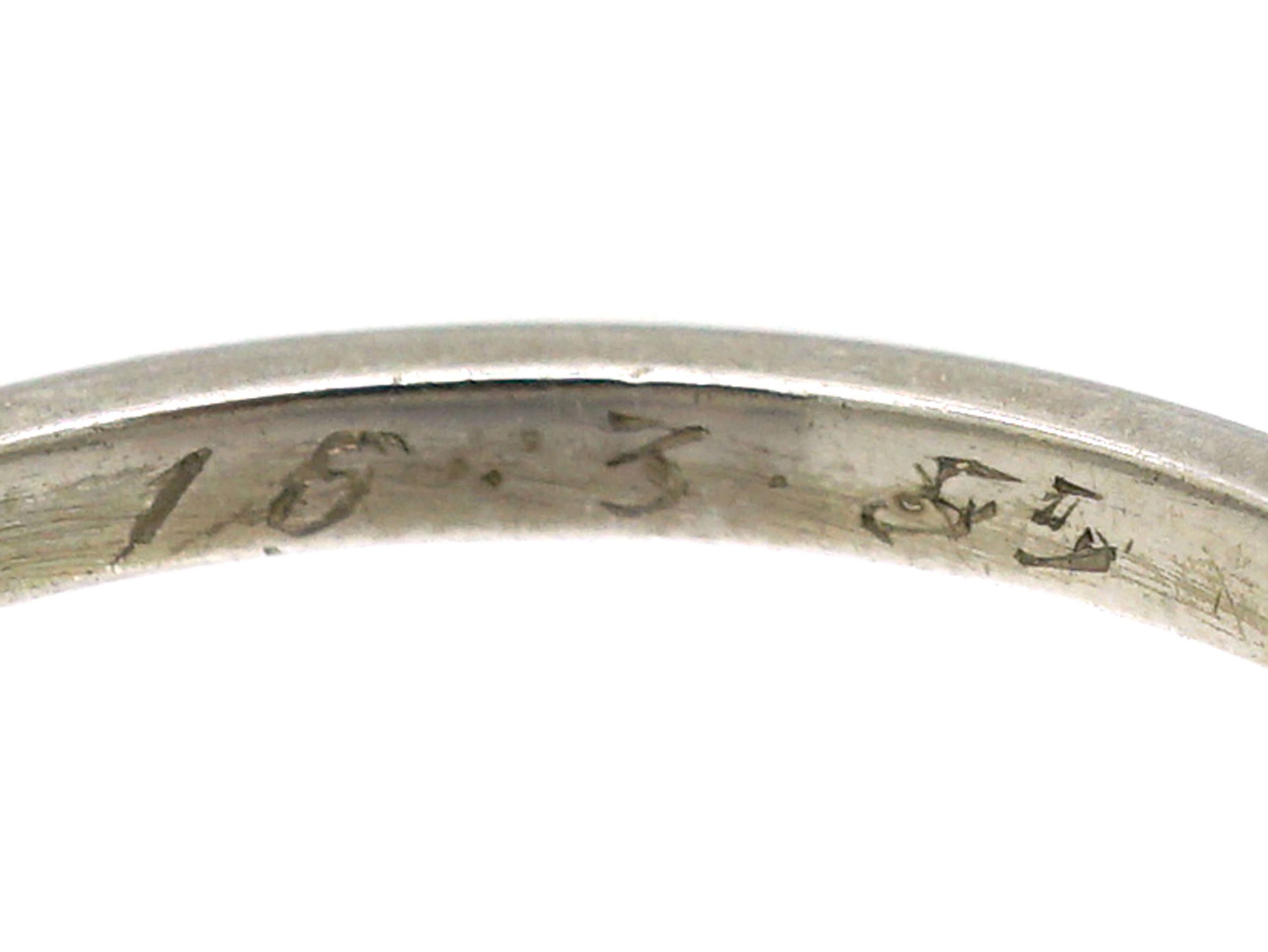Platinum Wedding Ring (6U) | The Antique Jewellery Company