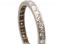 Early 20th Century Platinum & Diamond Eternity Ring