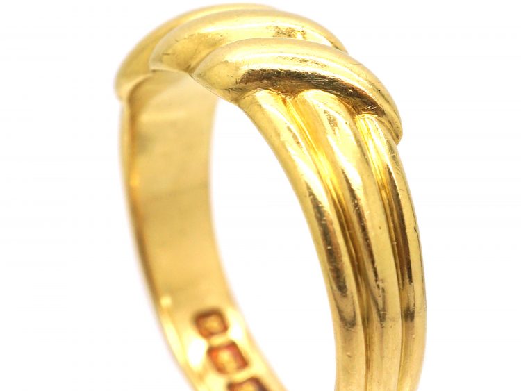 Victorian 18ct Gold Keeper Ring