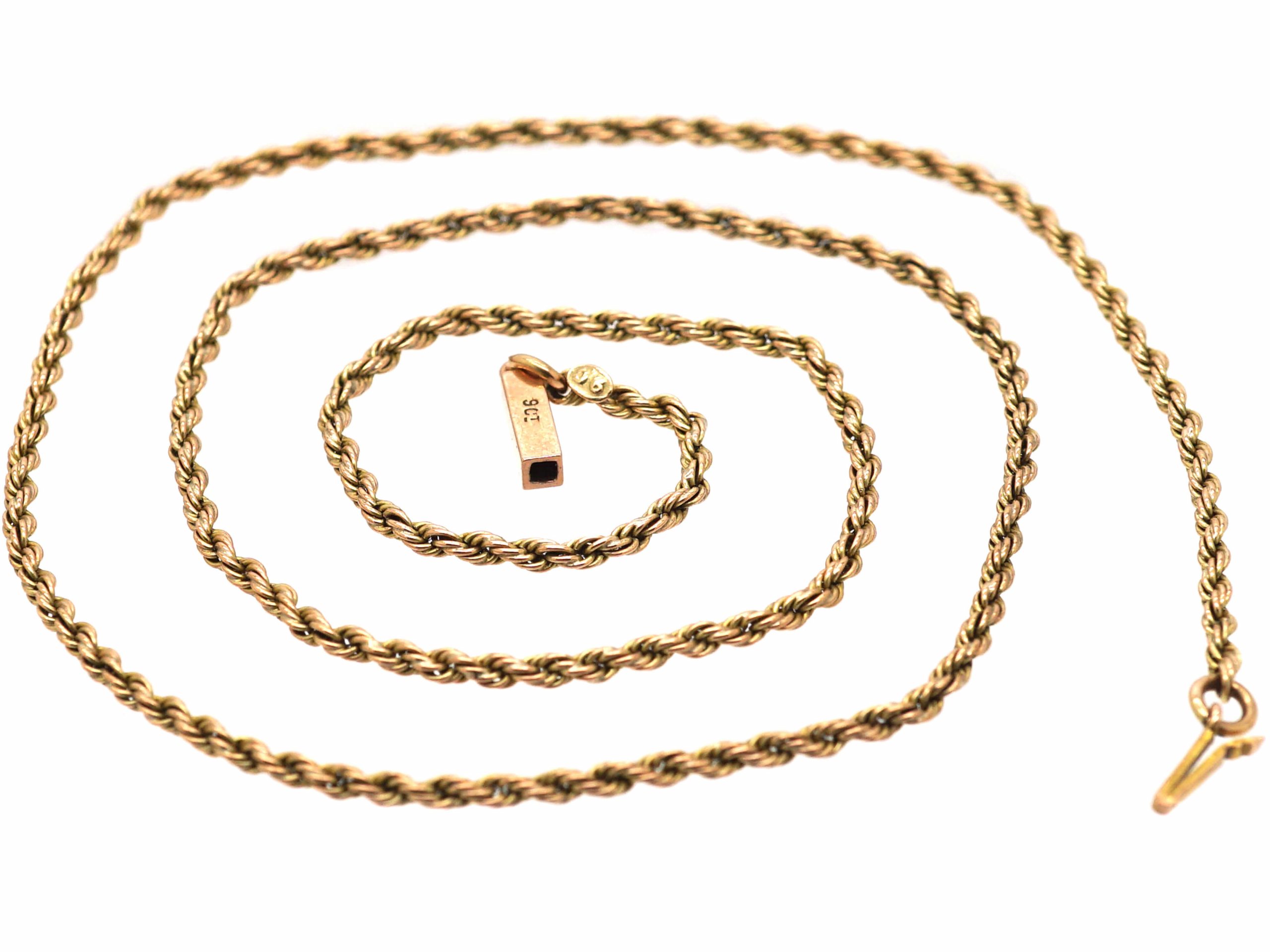 CARISSIMA Ciondolo Iniziale G In Oro Bianco 9ct Con Zirconia Cubica Su Catena Prince Of Wales 46 Cm