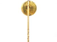 Victorian 18ct Gold, Cat's Eye Chrysoberyl Tie Pin
